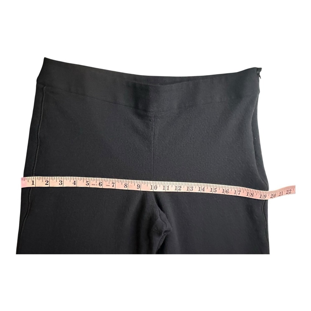 CHANEL UNIFORM CLASSIC‎ BEAUTIFUL WORK-EVENING PARTY BLACK Lined DRESS PANTS 44 - Picture 9 of 16